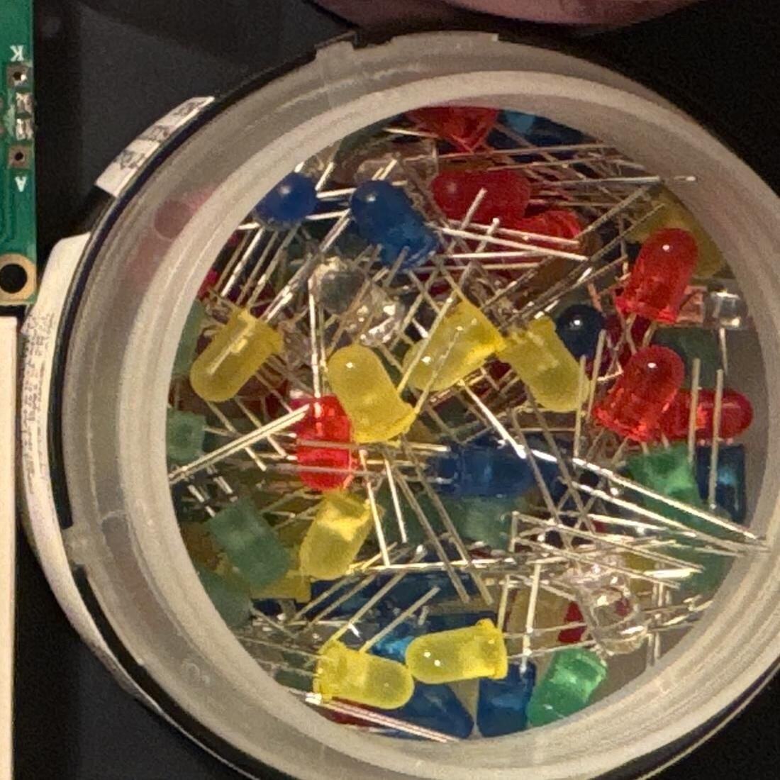 Assorted 5mm LED Jar