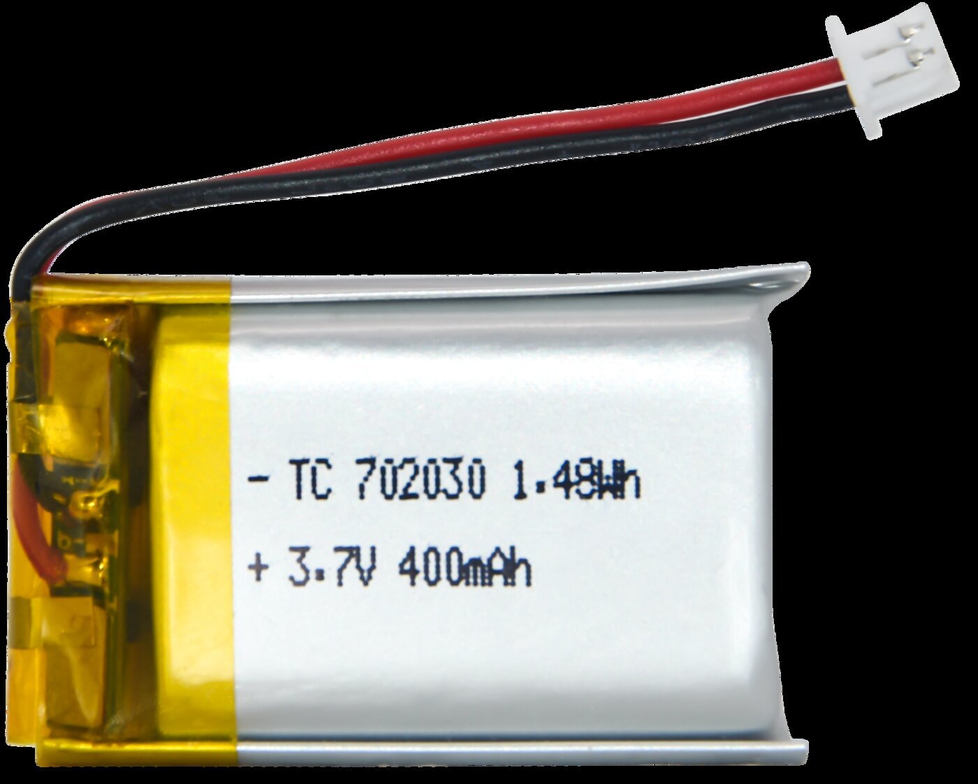 OCTelect 702030 LiPo Battery (3.7V 400mAh, 2pcs)