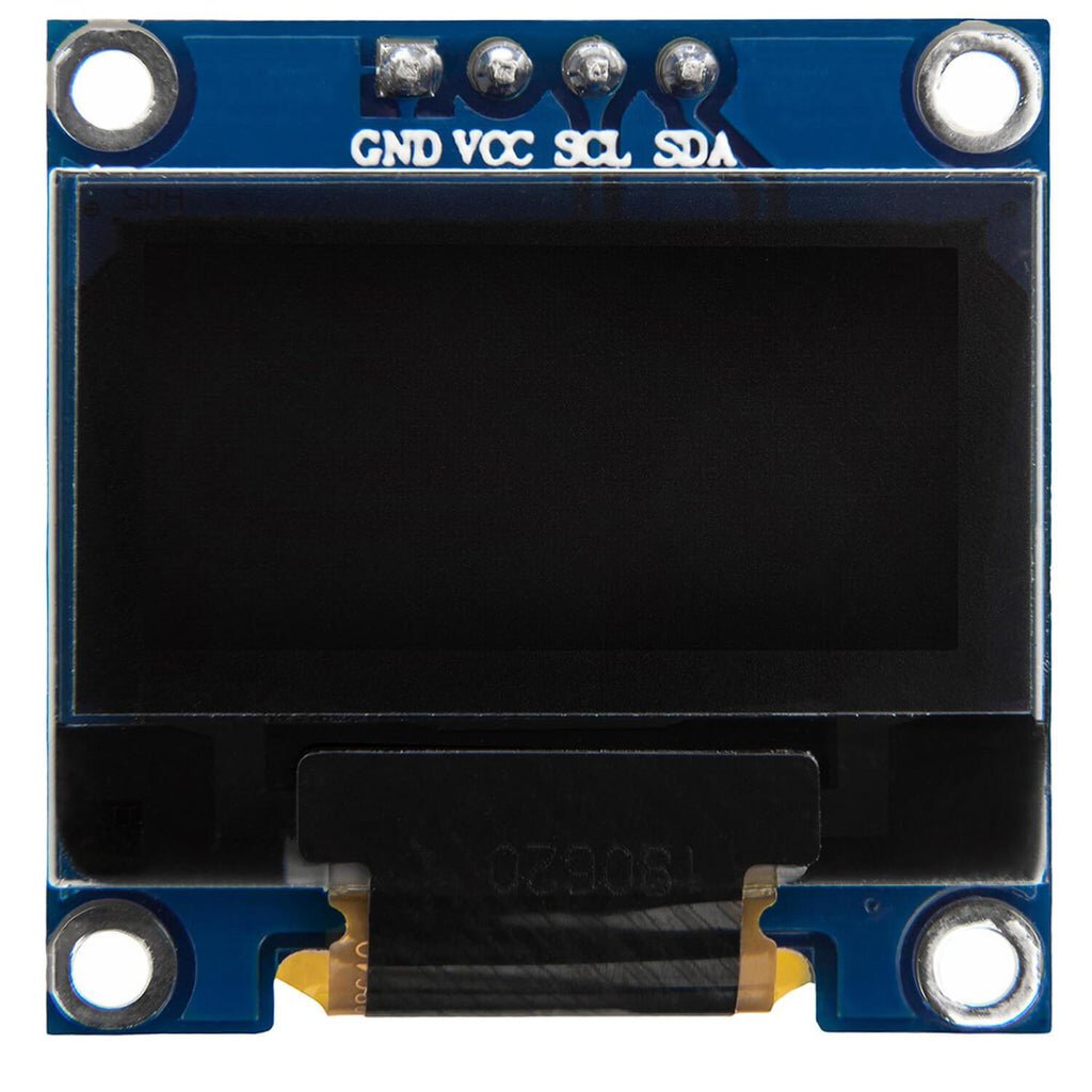 0.96" I2C OLED Display Module (SSD1306-class)