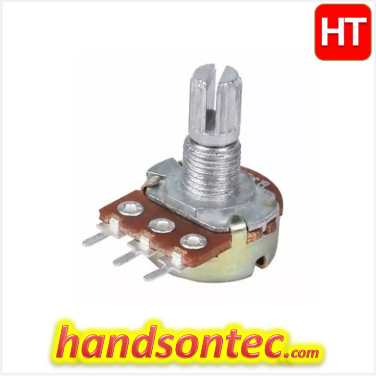 WH148 B10K Linear Potentiometer w/ Knobs (ALLECIN, 4pcs)